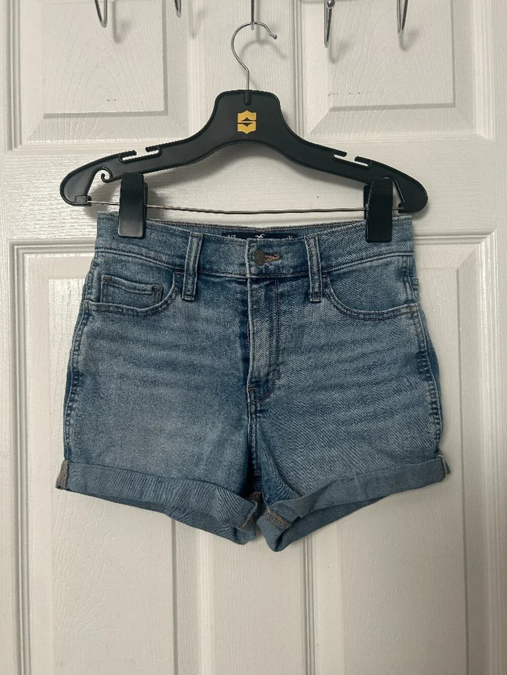Hollister Denim Shorts Women's Size 26 High Rise Soft Stretch